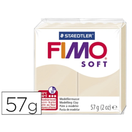 Staedtler Pasta de modelar Fimo Soft 57 gr Color Tierra Precio: 2.6899994. SKU: B1AS2QXKJ6