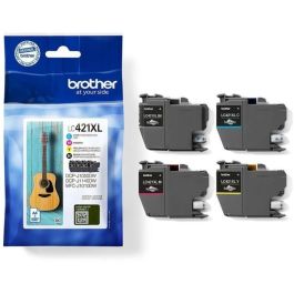 Cartucho de Tinta Original Brother LC421XL Alta Capacidad/ Multipack/ Cian/ Magenta/ Amarillo/ Negro Cartucho de Tinta Original Brother LC421XL Alta Capacidad/ Multipack/ Cian/ Magenta/ Amarillo/ Negro