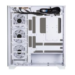 Bitfenix BIT4712883219702 Caja PC CETO Premium Edition Semitorre ATX Blanca Sin Fuente de Alimentación