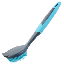 Je cherche une Idee Cepillo Lavar Platos Antirayaduras con Mini Rascador y Cerdas de Silicona Higiénico Ergonómico Duradero 24x5 cm Precio: 2.50000036. SKU: B1J6RRQQNS