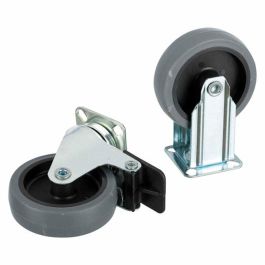 Ruedas Trixie Negro Plástico Transportín (4 Unidades) (4 Piezas)