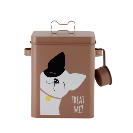 DKD Home Decor Bote Básico de Metal para Comida Perro Terracota 16.4 x 27 x 22.4 cm (6 Unidades) Precio: 67.69000029. SKU: B1C6T2GKXE