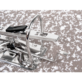 Liderpapel Classic Red Archivador de Palanca Folio Jaspeado Gris con Caja 80mm 287x350mm