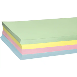 Liderpapel Papel Color A4 80gr 500 Hojas (5 Colores Surtidos) para Impresora Ink-jet, Laser y Fotocopiadoras