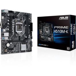 ASUS PRIME H510M-K Placa Base Intel H510 LGA 1200 micro ATX DDR4-SDRAM 64 GB HDMI 1.4/2.0 3840x2160 Pixeles 90MB17N0-M0EAY0