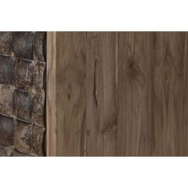 Armario Home ESPRIT madera de teca Fibra de coco 85 X 40 X 185 cm Armario Home ESPRIT madera de teca Fibra de coco 85 X 40 X 185 cm
