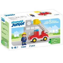 Playmobil 71683 Camión de Bomberos Junior con escalera y figura, para niños a partir de 12 meses Precio: 18.49999976. SKU: B1ELQ5GNED