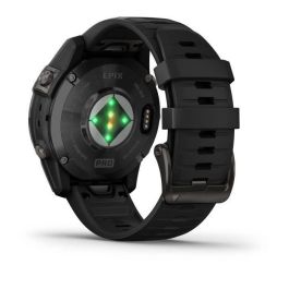 Garmin GAR0753759318079 - Epix Pro (Gen2) Reloj Conectado de Alto Rendimiento 47 mm, Acero Gris con Pulsera Negra