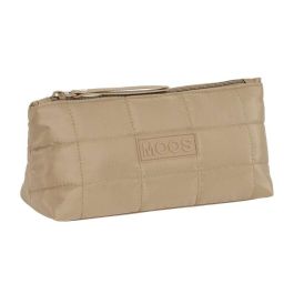 Neceser Escolar Moos Camel Acolchado Camel 23 x 12 x 8 cm
