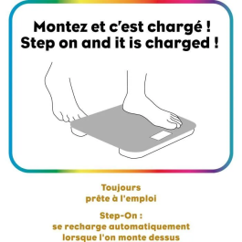 Little Balance Báscula de Baño Automática Kinetic Bambú