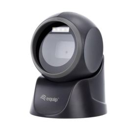 Equip Lector Código Barras 2D Omnidireccional 351027 - Escáner 1D/2D, QR, USB, Compatible con Windows/Android/iOS/Linux