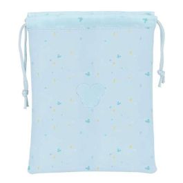 Safta Saquito Merienda Mickey Mouse Baby Azul Claro PU 3 Años