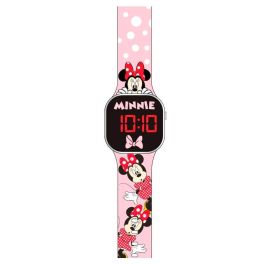 Kids Euroswan Reloj Digital LED Minnie Mouse 3.5cm con Pilas Incluidas para Niños +3 Años