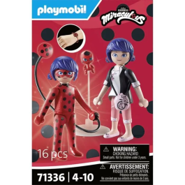 PLAYMOBIL Marinette & Ladybug Set de Juego 71336 Miraculous