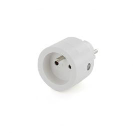 Chacon Mini Toma WiFi On/Off 10A Smart Plug para App My Chacon, programable con temporizador y control remoto por smartphone, 2300W