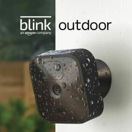 Blink BLI0840080555607 Cámara de Seguridad Exterior Pack 2 Cámaras Negra