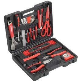 Meister Caja de herramientas completa de 44 piezas: Kit variado con alicates, martillo, destornilladores, nivel y bits, en caja de plástico Precio: 50.94999998. SKU: B1A7PHY9VE