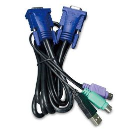 Planet KVM-KC1-1.8/3/5 Cable KVM USB con Conversor PS/2 a USB Integrado de 3M, Alto Rendimiento para Servidores y Entornos Ruidosos Precio: 7.49999987. SKU: B1C4BJJV6G