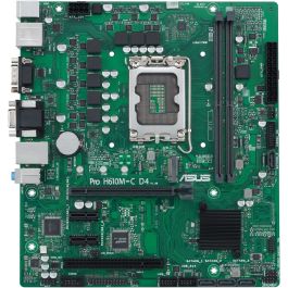 ASUS PRO H610M-C-CSM Placa Base Intel LGA 1700 DDR4 Micro ATX para Celeron/Core i3/i5/i7/i9/Pentium