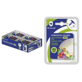Bismark Chinchetas Colores Metálicas Surtidos Blister De 60 Precio: 0.88999977. SKU: B1HP5W7GSK