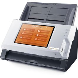 Plustek Escáner A280 Enterprise, Resolución 600x600 DPI, Escaneo Dúplex a Color, Velocidad 20 ppm, Pantalla 7"