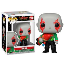Funko POP Marvel Guardianes de la Galaxia: Figura de vinilo Drax 9cm