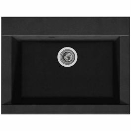 Stradour Hexo Fregadero de cocina empotrado de Resina, 1 recipiente sin escurridor, Reversible, 66x50 cm, Negro Precio: 135.49999991. SKU: B1B348K9XA