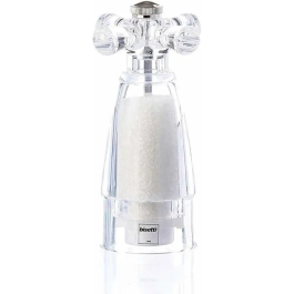 Bisetti SAVONA Molinillo de Sal 17,5 cm Acrílico