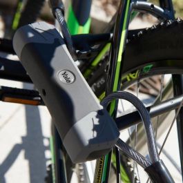 Yale Cable Espiral Antirrobo para Bicicleta, MTB - Acero con Recubrimiento de Vinilo - Alta Seguridad - 220 cm x 12 mm
