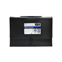 Clasificador Acordeon Office Box Pp 385X290Mm 24 Dptos.Maletin Con Asa Lomo 70Mm Negro (Set de 2) Precio: 53.49999996. SKU: B1EW4V6EPB