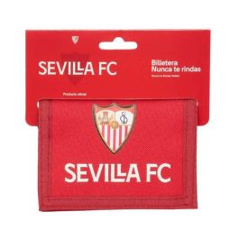 Billetera Safta Resistente Al Agua Sevilla F.C. 95x125x10 mm