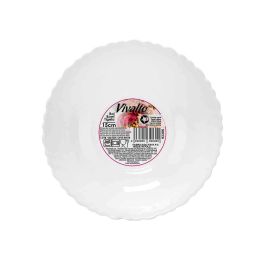 Bol Clásico Ondas Opal 15 cm Blanco - Vivalto (36 Unidades) Bol Clásico Ondas Opal 15 cm Blanco - Vivalto (36 Unidades)