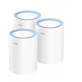 Cudy AC1200 Sistema de Malla Wi-Fi 5 (802.11ac) Doble Banda Blanco 3 Piezas Precio: 99.50000005. SKU: S5616056