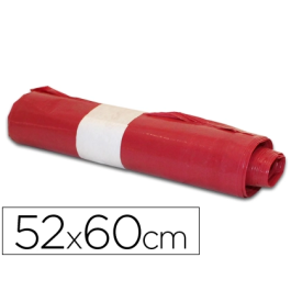 Blanca Bolsa basura domestica roja 52x60cm galga 70 rollo de 20 unidades Precio: 1.49999949. SKU: B1KAHPWD6Z
