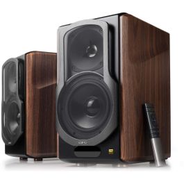 Edifier S2000MKIII – Altavoces de Estantería Activos 2.0 Bluetooth Studio de 130W RMS con Sonido Hi-Res y Múltiples Entradas