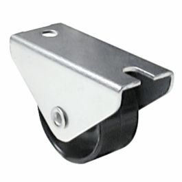 Q&Q Rueda Fija Ciclo A/Plast de Acero y Plástico, Negra con Soporte Zincado, Ø25 mm H28 mm para Muebles Precio: 0.49999983. SKU: B19R8J9GJJ