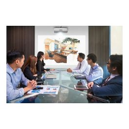 Optoma ZU500USTe - Proyector de Alcance Ultracorto Láser, 5000 Lúmenes, Resolución WUXGA (1920x1200), 100000:1, 16:10, Full HD, 3D