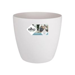 Maceta redonda ELHO Bruselas Wheels 47 - Blanco - Ø 47 x H 44 cm - interior - 100% reciclado Precio: 71.9500001. SKU: B18S3VVS6K