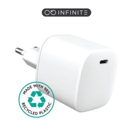 eSTUFF INFINITE USB-C Charger EU PD 45W GaN. - White -98% Recycled Plastic Precio: 27.78999982. SKU: B14PPQB9J9