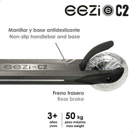 Patinete Eezi Negro 2 Unidades Patinete Eezi Negro 2 Unidades