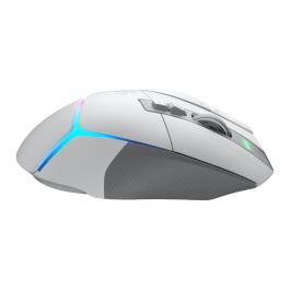 Logitech G502 X Plus Ratón Inalámbrico Óptico Blanco 25600 DPI RGB LIGHTSPEED HERO 25K