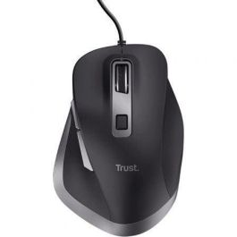 Trust Ratón Fyda Cable USB 600-1400-2800-5000DPI Diestro 6 Botones Negro