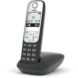 Gigaset A690 Teléfono Inalámbrico DECT Analógico Negro con Pantalla, Altavoz y Agenda de 100 Contactos