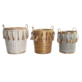 Cesta Balines DKD Home Decor Multicolor 45 x 54 x 49 cm Set de 3 Precio: 161.49999954. SKU: B14HWG76TL