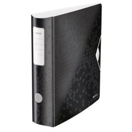 Archivador Palanca Leitz Active Wow Polyfoam A4 180º 75Mm Lomo Curvado Y Cierre Con Goma Negro 5 unidades Precio: 79.88999953. SKU: B1GSADMJTV