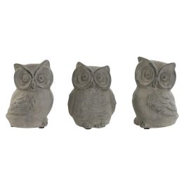 Figura Cottage DKD Home Decor Gris 9 x 14 x 10 cm (3 Unidades) Precio: 15.49999957. SKU: B1BGQ3JF4N