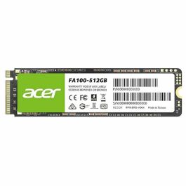 Acer BL.9BWWA.119 Disco Duro Interno SSD M.2 512GB PCIe Gen3 x4 NVMe 1.4 Fa100 - 3300 MB/s lectura