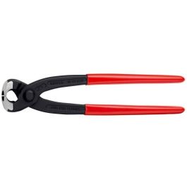 Knipex Alicates de Orejetas con Corte Lateral, Plástico Rojo, 220 mm, Mango Ergonómico, 10 99 I220