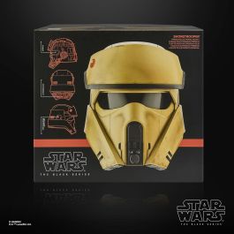 Hasbro Casco Electrónico Star Wars The Black Series Shoretrooper Andor Réplica Coleccionable para Fans