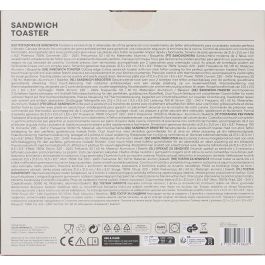Sandwichera Masterchef 750W (6 Unidades) Sandwichera Masterchef 750W (6 Unidades)
